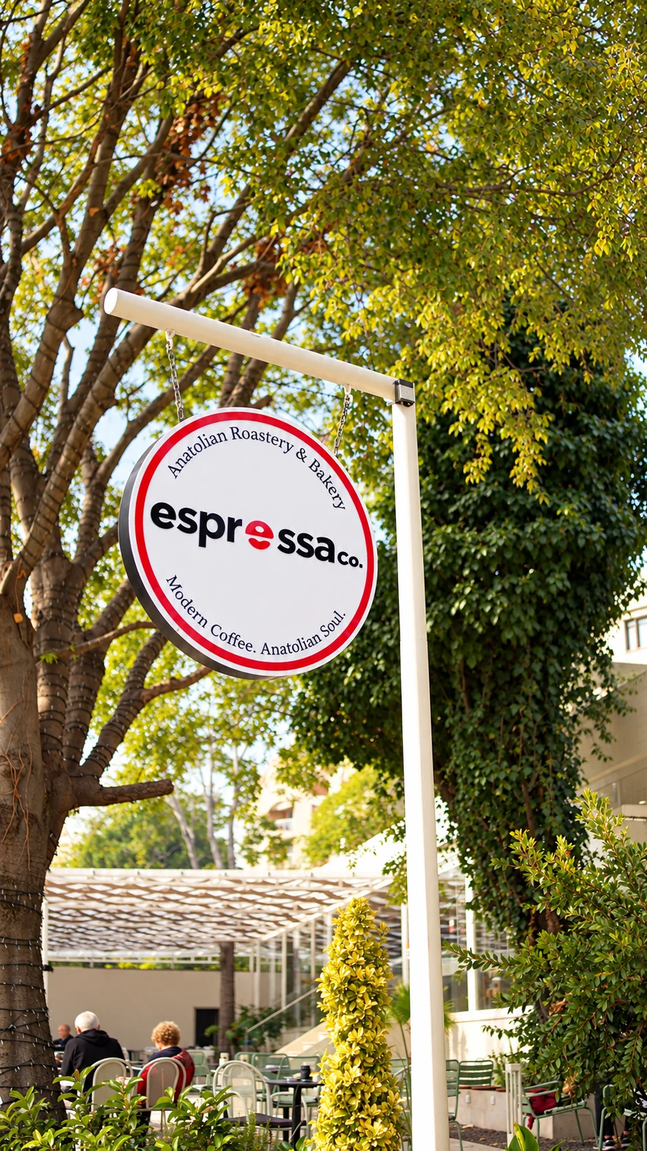 Espressa’nın yuvarlak tabelası